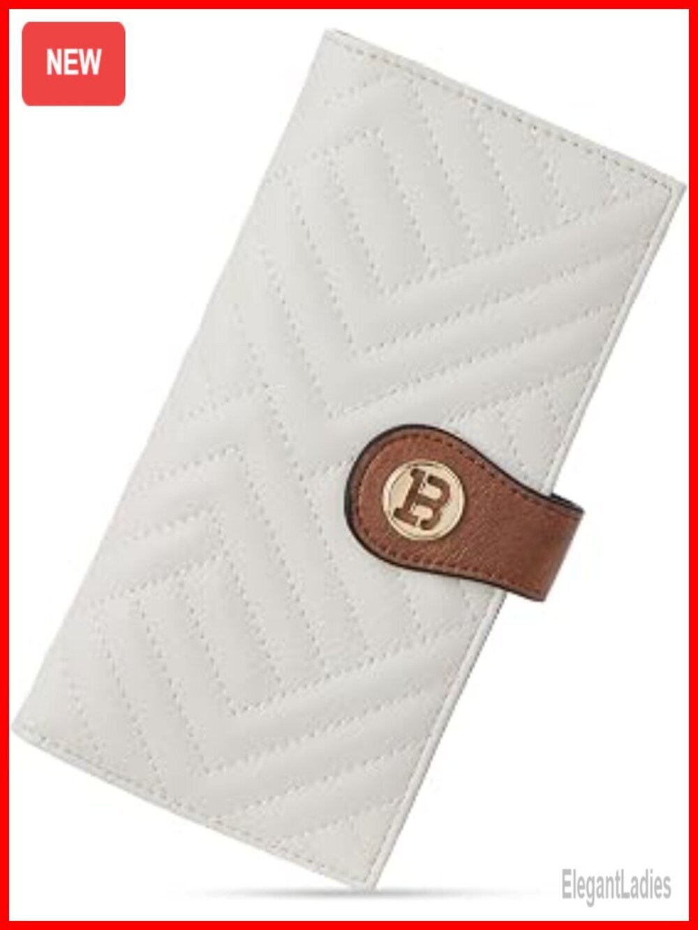 Vegan Leather RFID Blocking Slim Bifold Wallet with Zipper Pocket